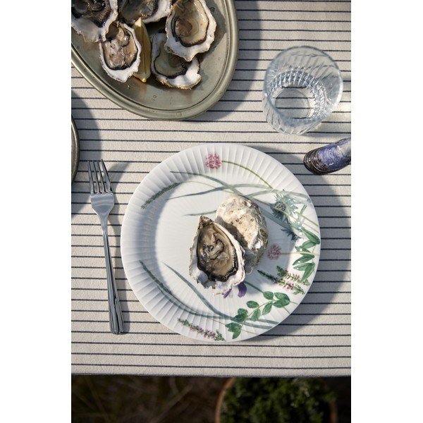 Biely dezertný porcelánový tanier ø 22 cm Hammershøi Summer – Kähler Design-image-1