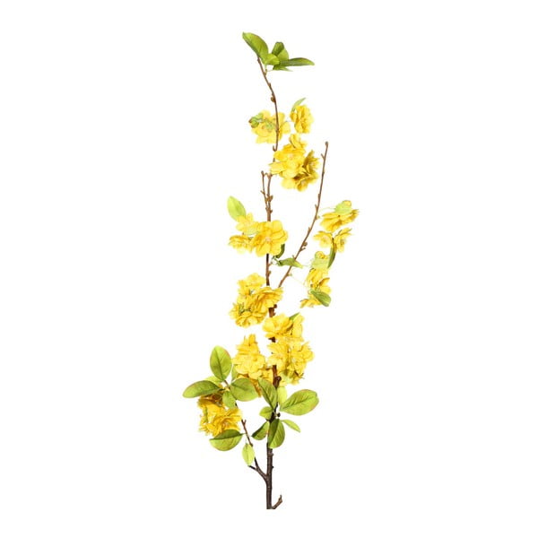 Umelá kvetina so žltými kvetmi Ixia Pear Tree, výška 114 cm
