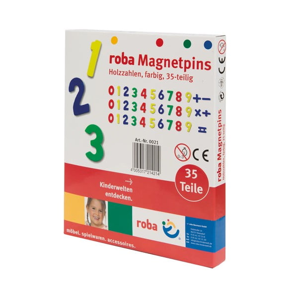 Súprava magnetiek 35 ks Numbers – Roba-image-4