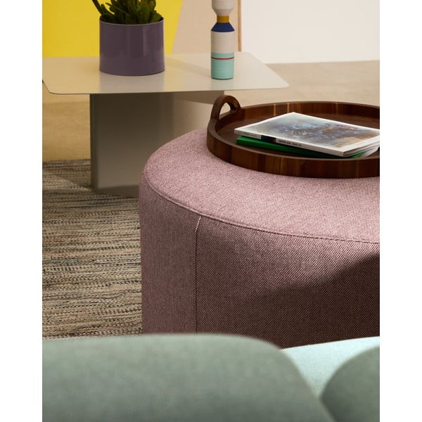 Fialový taburet Kaeli – Kave Home-image-3