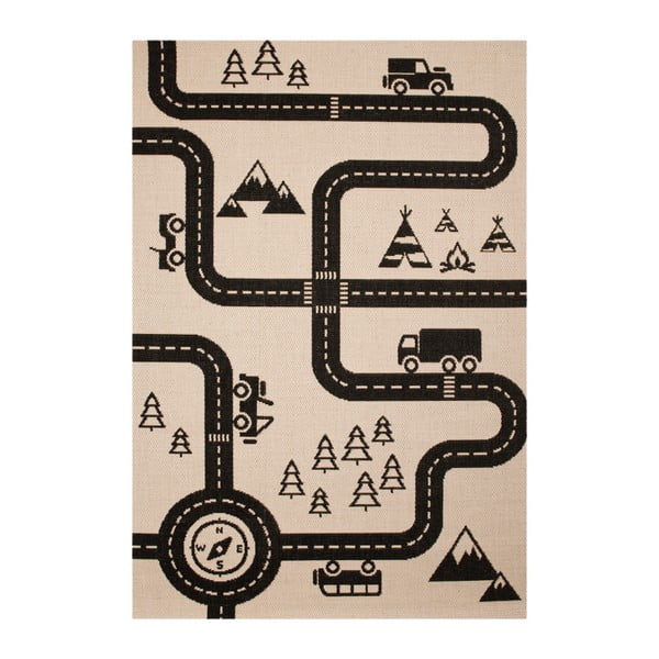Detský koberec Zala Living Road Map Charly, 120 × 170 cm