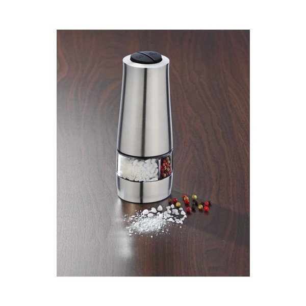 Dvojitý mlynček na soľ a korenie v striebornej farbe Wenko Mill-image-1