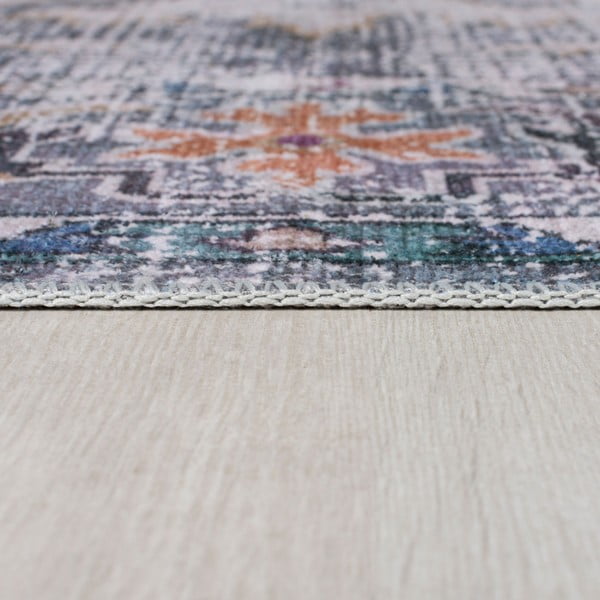 Modro-sivý prateľný koberec 230x160 cm Millie - Flair Rugs-image-3