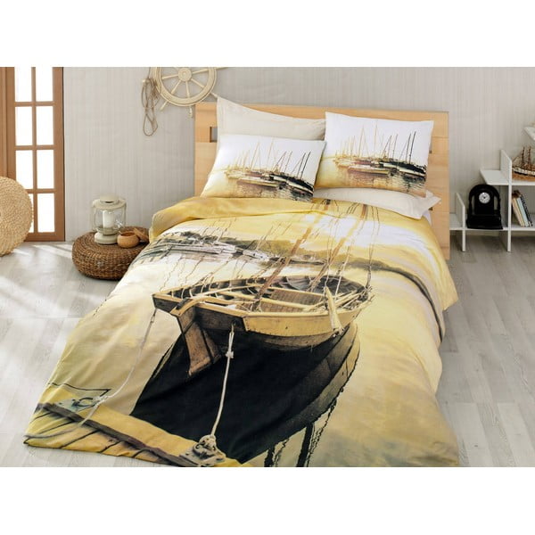 Obliečky s plachtou Golden Horizon, 200x220 cm