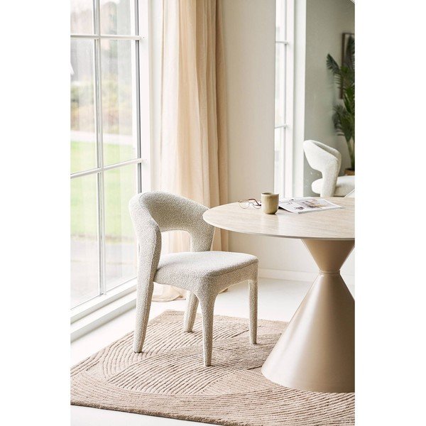 Okrúhly jedálenský stôl s keramickou doskou ø 120 cm Annecy – House Nordic-image-3