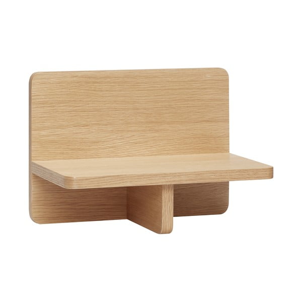 Polica v dekore duba v prírodnej farbe 35 cm Less – Hübsch