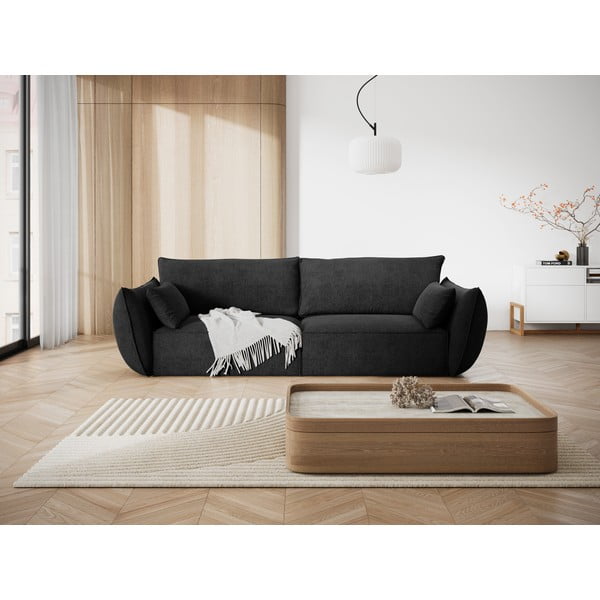 Tmavosivá pohovka 208 cm Vanda - Mazzini Sofas-image-1