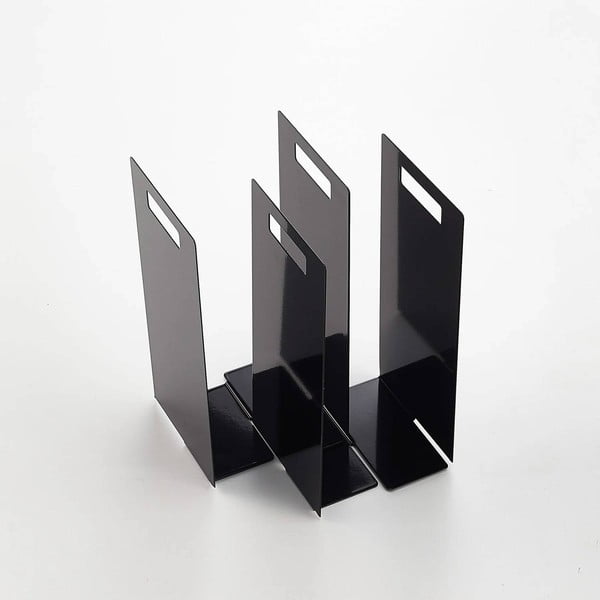 Čierne kovové stojany na uteráky v súprave 2 ks Tower – YAMAZAKI-image-4