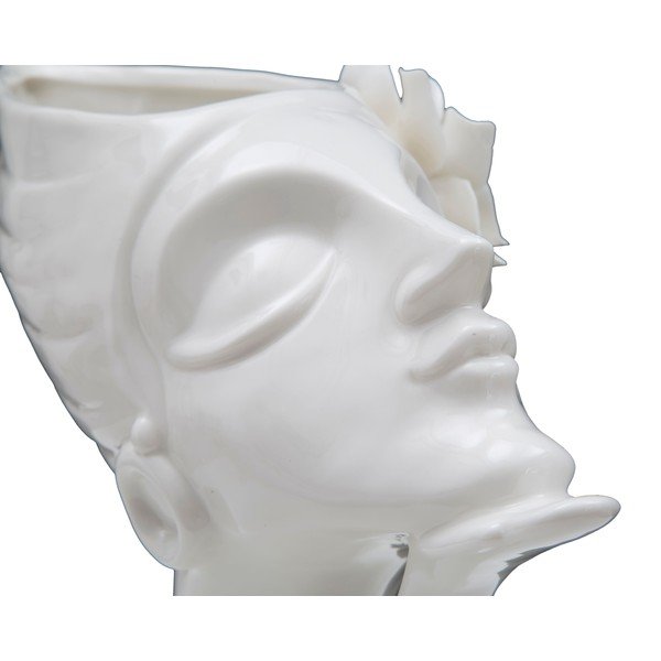 Biela porcelánová váza Mauro Ferretti Thinking Woman-image-3