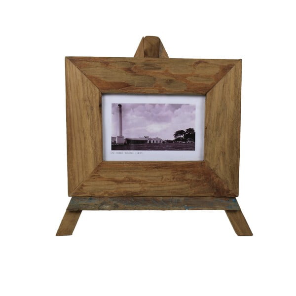 Rámik na fotografie z teakového dreva HSM Collection Nesia, 34 x 27 cm