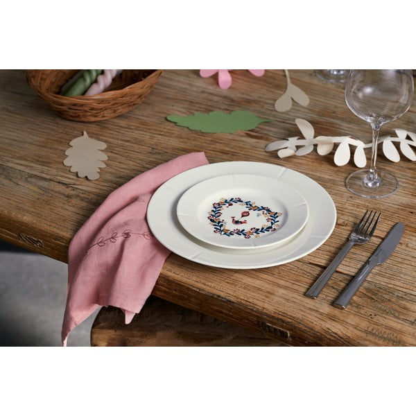 Biely dezertný porcelánový tanier ø 19,5 cm Grand Cru Cottage – Rosendahl-image-1