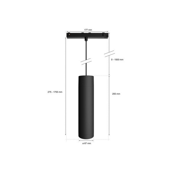 LED inteligentné závesné svietidlo 5 W Perifo – Philips Hue-image-1