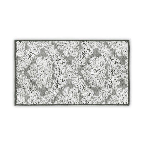 Sivý bavlnený uterák 40x71 cm Damask – Foutastic