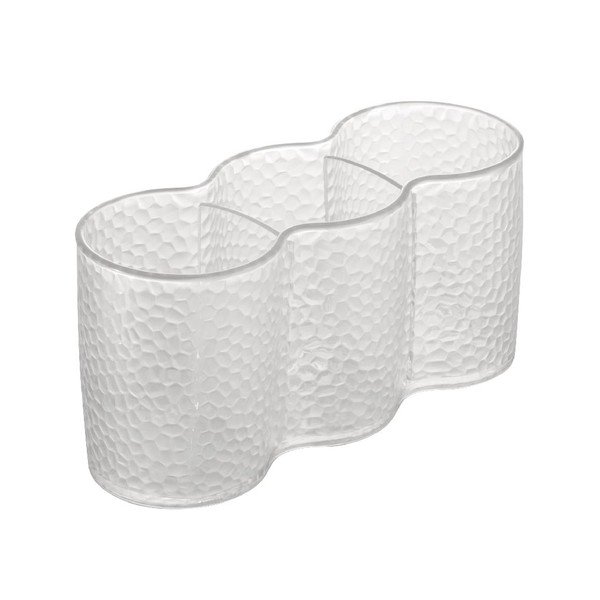 Transparentný trojitý organizér iDesign Trio Cup-image-1