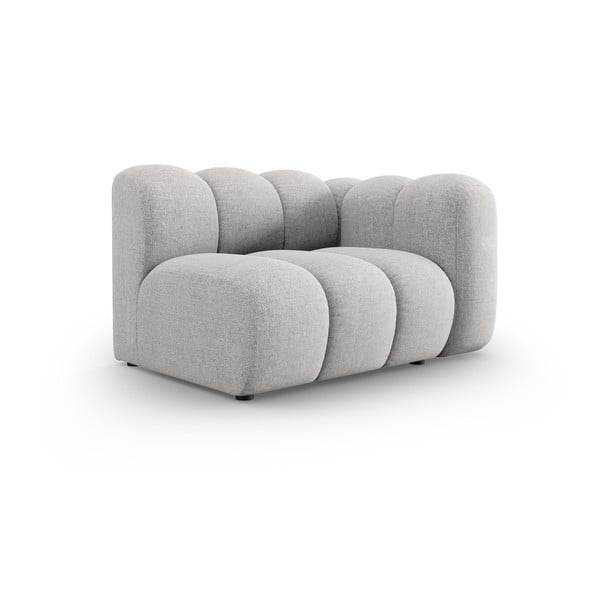Svetlosivý modul pohovky (pravý roh) Lupine – Micadoni Home-image-2