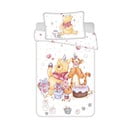 Biela bavlnená detská obliečka do postieľky 100x135 cm WTP "Birthday party" – Jerry Fabrics