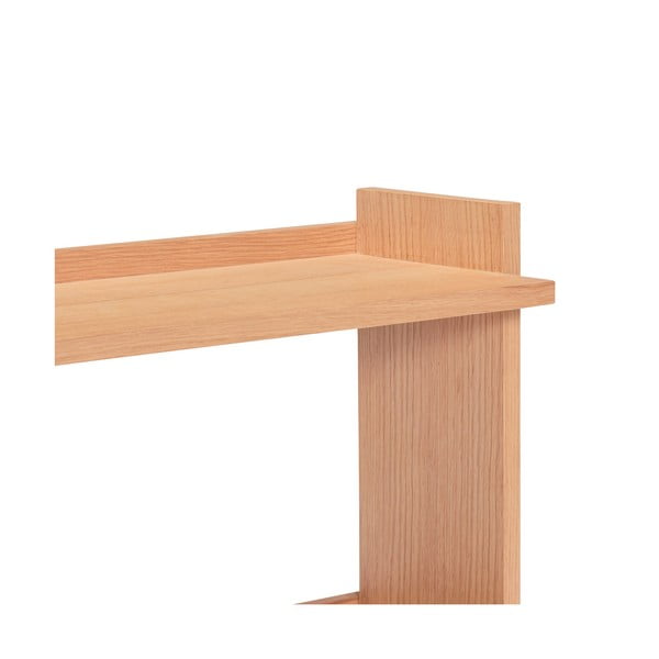 Poschodová polica v dekore duba v prírodnej farbe 100 cm Forma – Hübsch-image-4