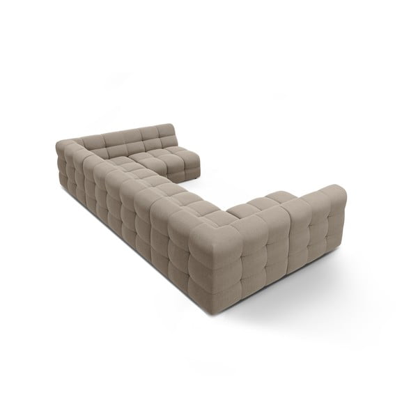 Hnedá rohová pohovka (do "U") Kendal – Micadoni-image-4