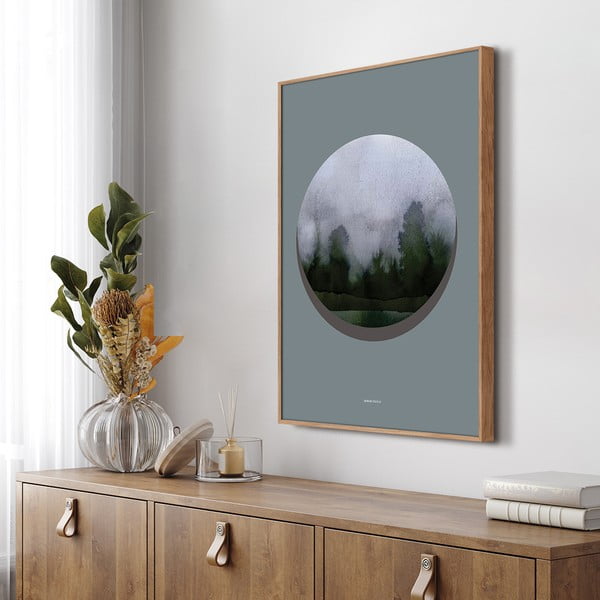 Obraz 50x70 cm Water Circle – Malerifabrikken-image-1