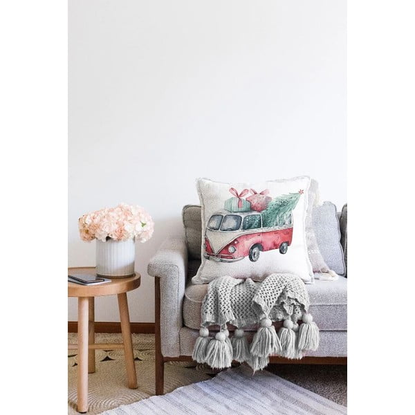 Obliečka na vankúš s vianočným motívom 43x43 cm – Mila Home-image-2