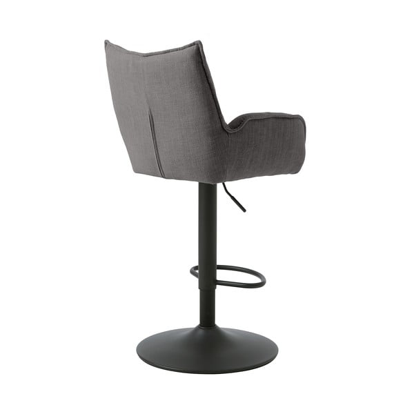 Sivé barové stoličky s nastaviteľnou výškou v súprave 2 ks Marilla – Unique Furniture-image-3