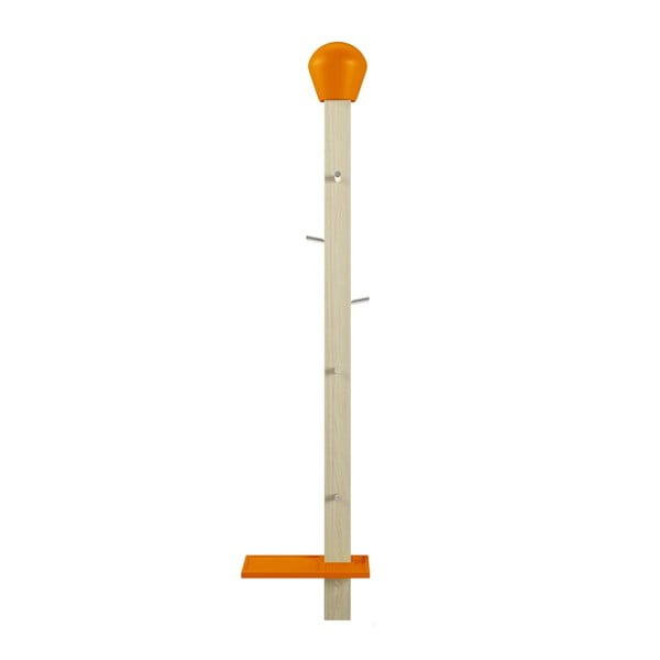 Oranžový vešiak na kabáty Terraneo Matchstick, 112 cm