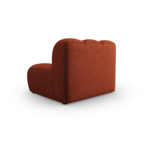 Modul pohovky v tehlovej farbe (stredový diel) Lupine – Micadoni Home-image-3