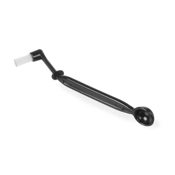 Súprava 2 čiernych čistiacich kief na kávovar Hendi