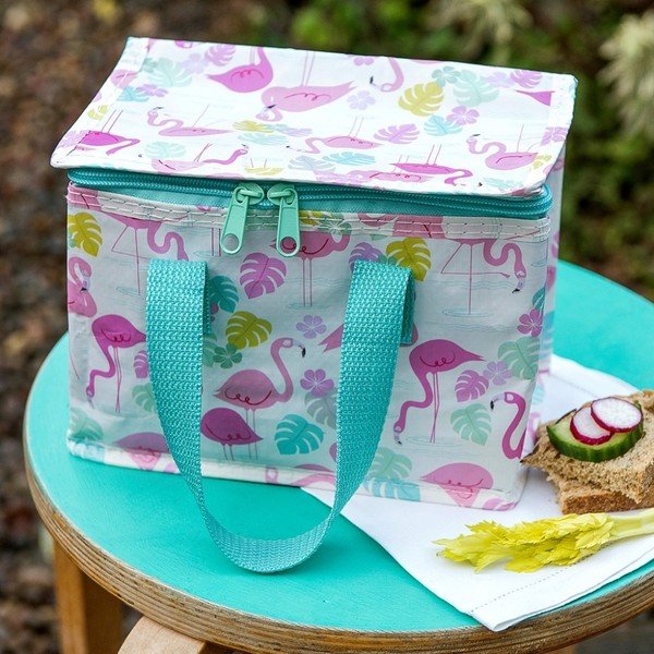 Termotaška z recyklovaných plastových fliaš Rex London Flamingo Bay, 21 × 16 cm-image-2