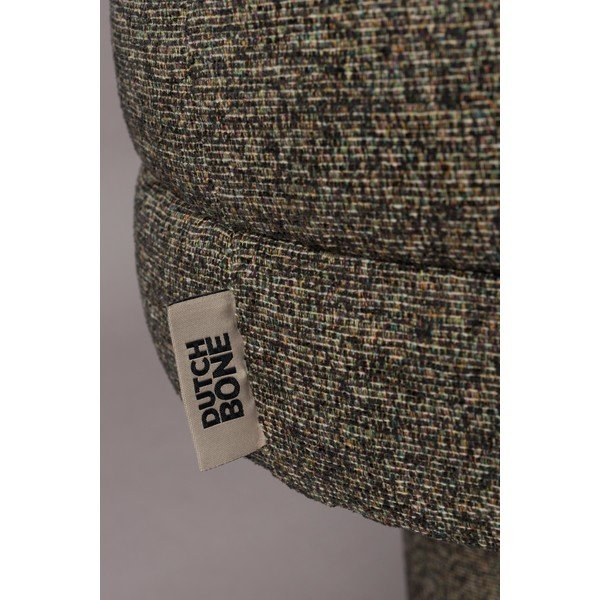 Hnedá lavica z textílie buklé Fern – Dutchbone-image-4