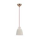 Biely detský luster s keramickým tienidlom Sewilla – Candellux Lighting