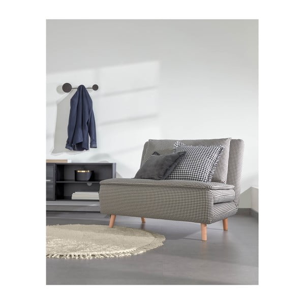 Čierny kovový nástenný vešiak Kave Home Vianela, 41 x 10 cm-image-3