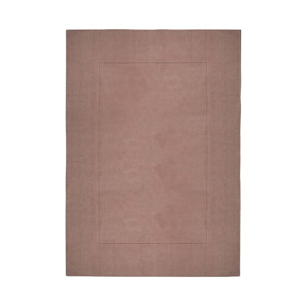 Ružový vlnený koberec Flair Rugs Siena, 80 x 150 cm