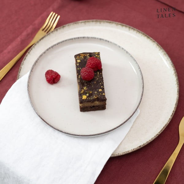 Ľanový behúň na stôl 40x150 cm Marsala – Linen Tales-image-2