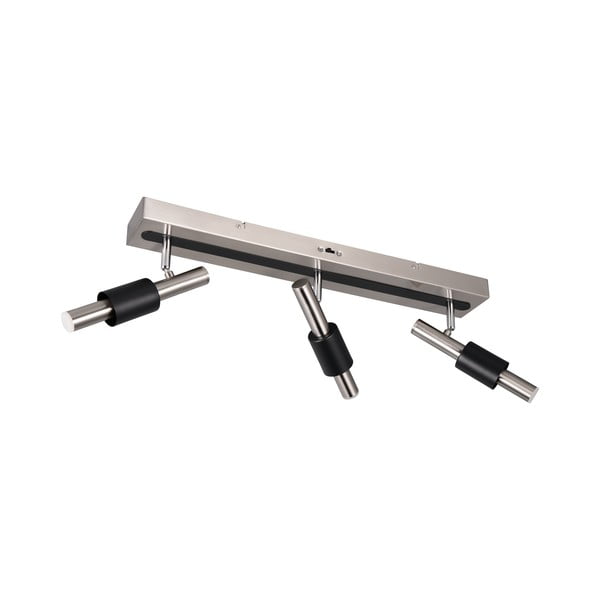 Čierne/v striebornej farbe LED bodové svietidlo 20,5x63 cm Ikaris – Trio Select