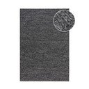 Tmavosivý ručne tkaný koberec s prímesou vlny 160x230 cm Minerals – Flair Rugs