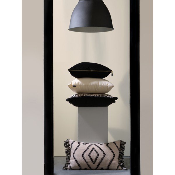 Čierno-béžový záhradný vankúš Hartman Jungle, 50 x 50 cm-image-1