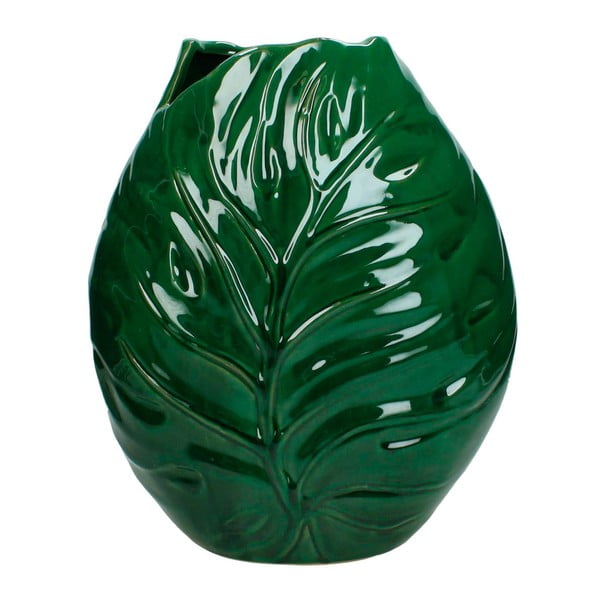 Zelená keramická váza HF Living Studio, 15,5 × 31 cm