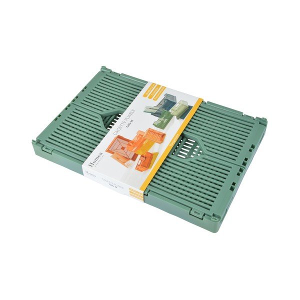 Svetlozelený plastový úložný box 30x20x11.5 cm – Homéa-image-2