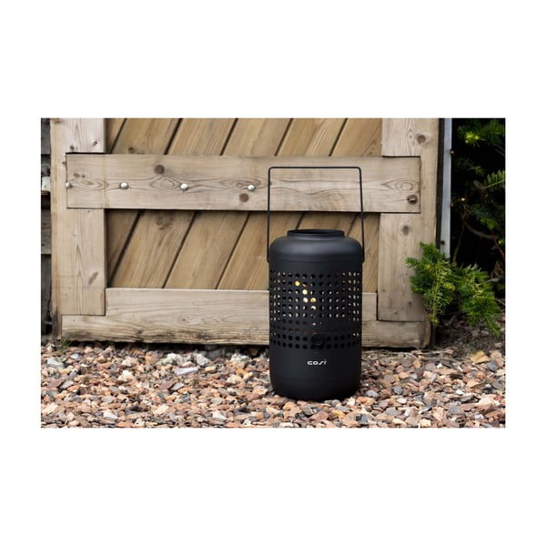 Čierna plynová lampa Cosi Drop, výška 37 cm-image-2