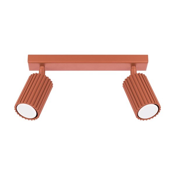 Bodové svietidlo v tehlovej farbe 6,5x30 cm Gleam – Sollux