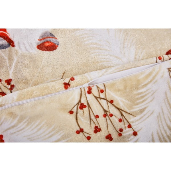 Svetlohnedé obliečky na jednolôžko z mikroplyšu 140x200 cm Goblin – My House-image-2