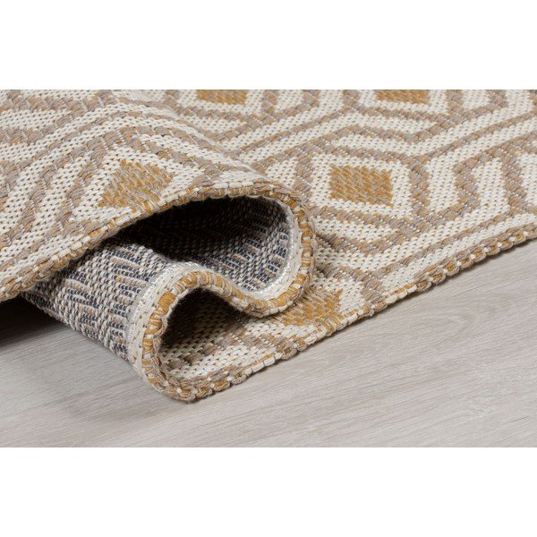 Béžovo-žltý bavlnený koberec Flair Rugs Bombax, 192 x 290 cm-image-1