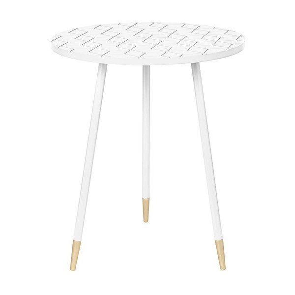 Stolík Present Time Mellow White