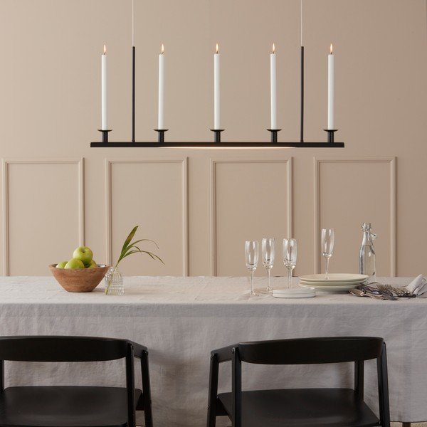 Čierne závesné svietidlo Markslöjd Downtown-image-1