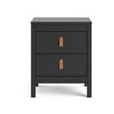 Čierny nočný stolík Madrid - Tvilum
