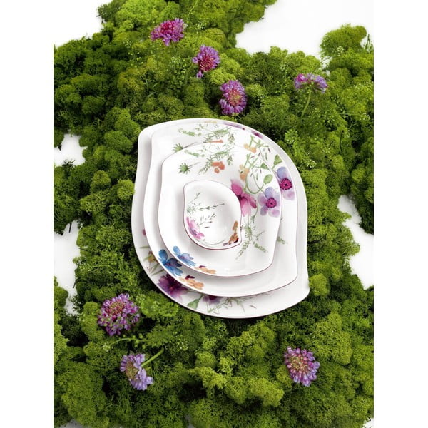 Porcelánová miska s motívom kvetín Villeroy & Boch Mariefleur Serve, 21 x 18 cm-image-2
