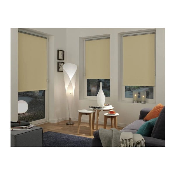 Roleta v prírodnej farbe 80x150 cm Mini Termo – Gardinia-image-1