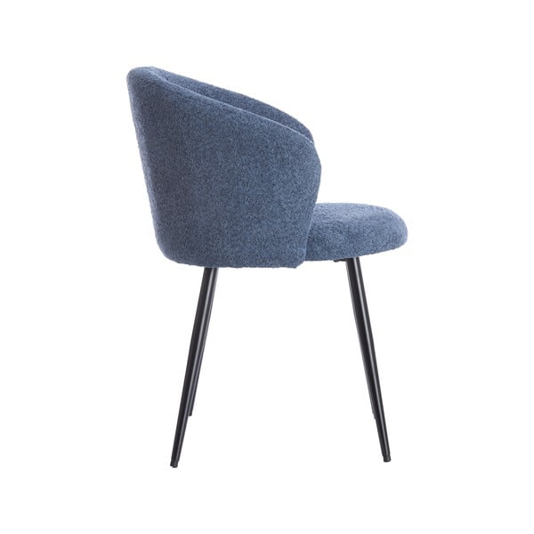 Modré kovové jedálenské kreslá v súprave 2 ks Radaja – Light & Living-image-3