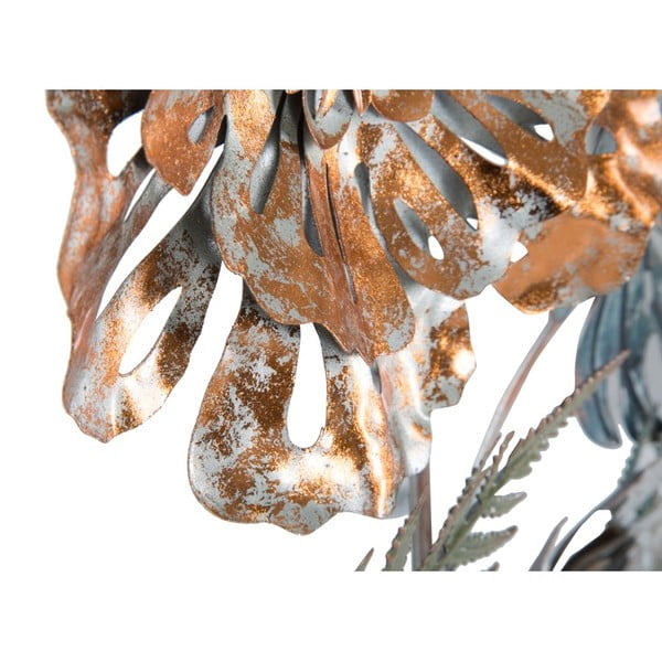 Železná nástenná dekorácia s prírodnými motívmi Mauro Ferretti Too, výška 98 cm-image-2
